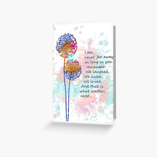 Item preview, We Loved Sympathy Grief and Condolences Art by Sharon Cummings designed and sold by Sharon Cummings Art.