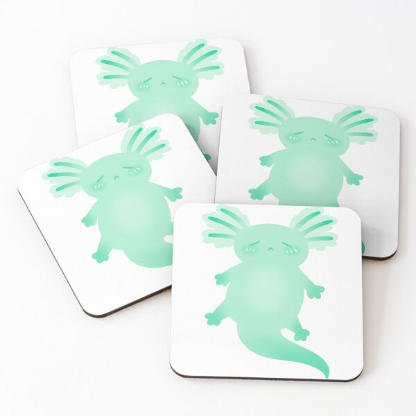 Item preview, Axolotl designed and sold by Little Crows Trinkets.