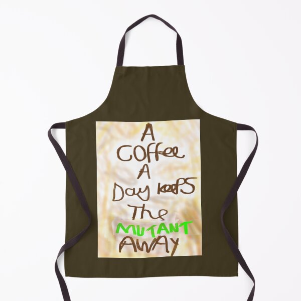 Item preview, A coffee a day keeps the mutant away designed and sold by ArtistRebeccaLS.