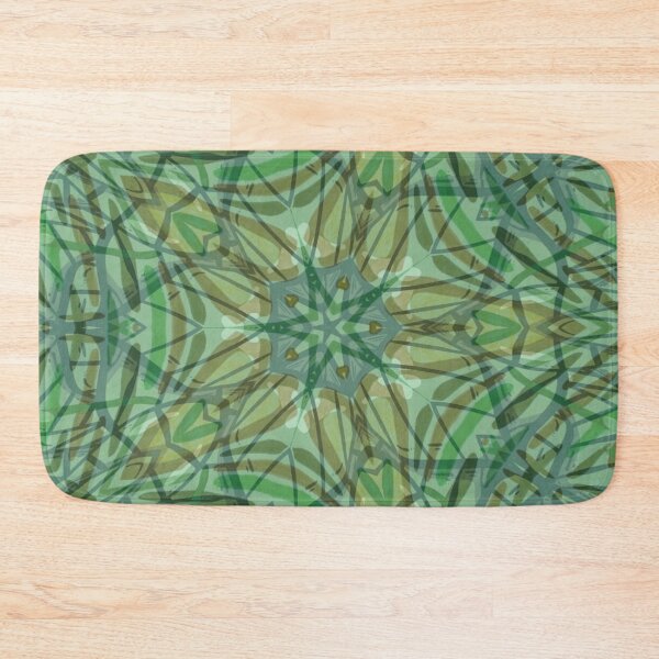 Item preview, Caleidoscopio- Ecos Geométricos-Verde  designed and sold by mindmaster007.