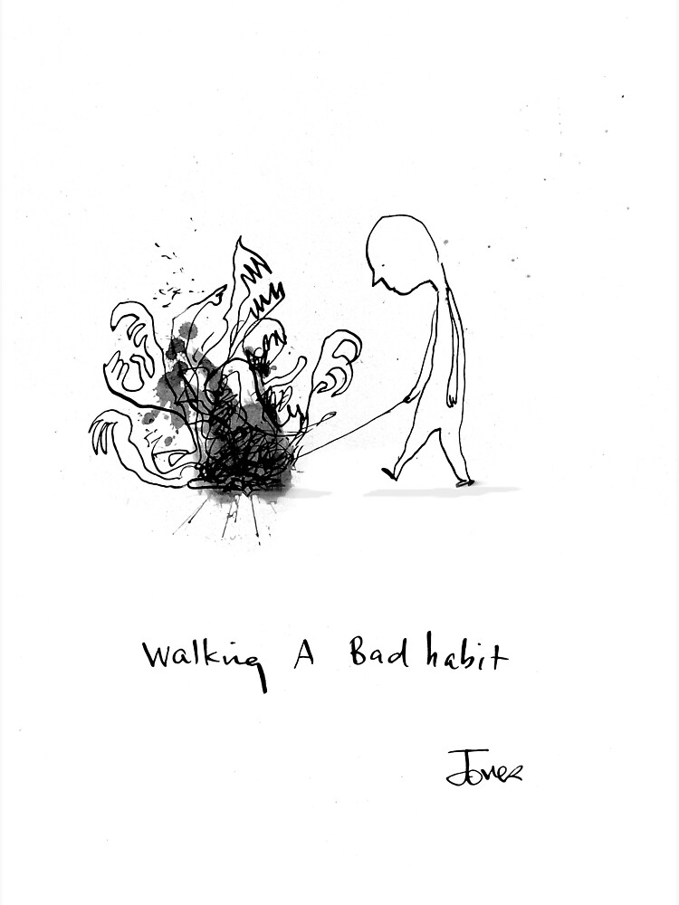 Bad habits Drawing by George Sonner - Pixels