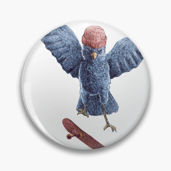 Item preview, Bird doing skateboard maneuver designed and sold by DiegoGurgell.