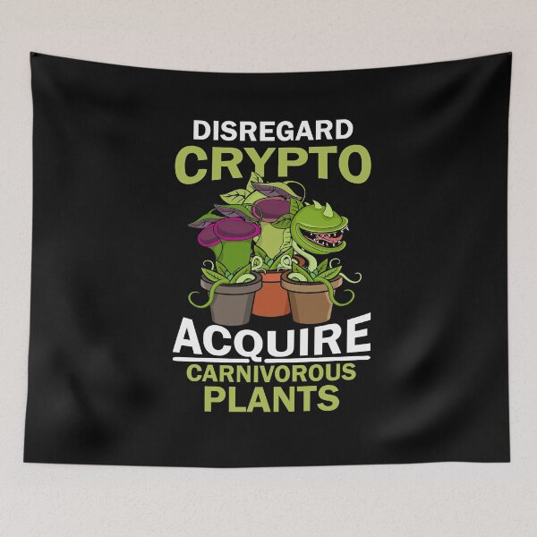 Item preview, Carnivorous Plants Gift Men Crypto Bitcoin Venus Fly Trap designed and sold by DSWShirts.