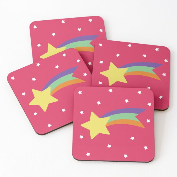 Item preview, Falling rainbow star in starry sky  designed and sold by zias.