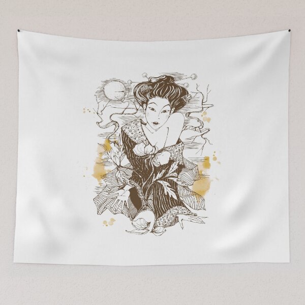 Item preview, Japanese Fashion Model Midnight Sakura Flower designed and sold by BakaOutfit.