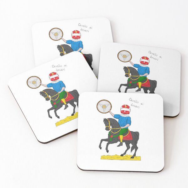 Item preview, Charles Leclerc Denarii, Horse (Cavallo di Denari) Sicilian Card designed and sold by andreanastasio.