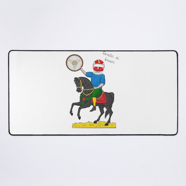 Item preview, Charles Leclerc Denarii, Horse (Cavallo di Denari) Sicilian Card designed and sold by andreanastasio.