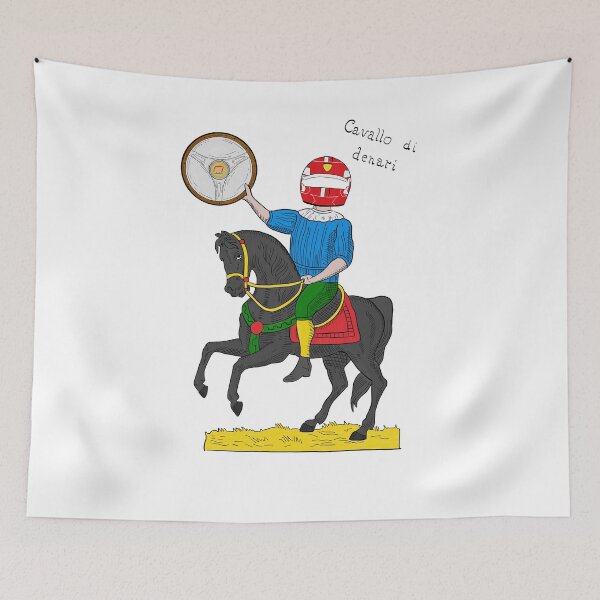 Item preview, Charles Leclerc Denarii, Horse (Cavallo di Denari) Sicilian Card designed and sold by andreanastasio.