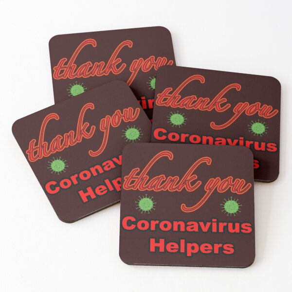 Item preview, THANK YOU CORONAVIRUS HELPERS designed and sold by NEW-YORK-STYLE.