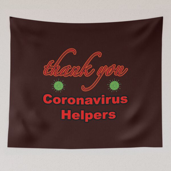 Item preview, THANK YOU CORONAVIRUS HELPERS designed and sold by NEW-YORK-STYLE.