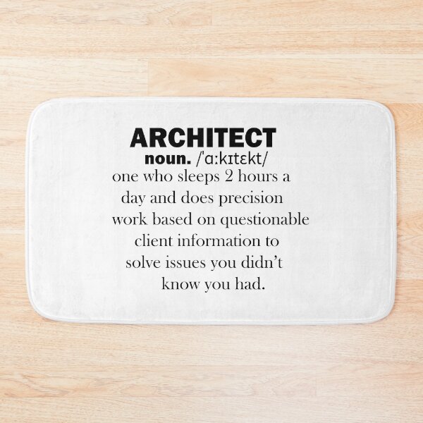 Item preview, Funny Architect Meaning  designed and sold by JenDouArt.