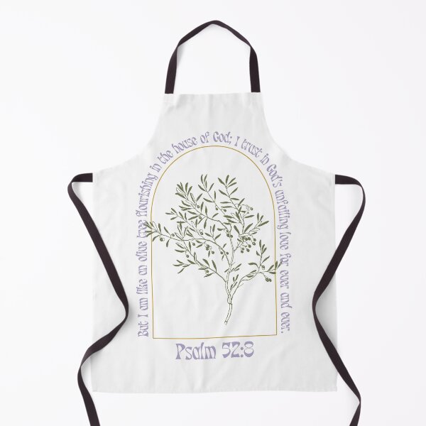 Item preview, Psalm 52:8 Bible verse Olive tree designed and sold by Emily Roberts.