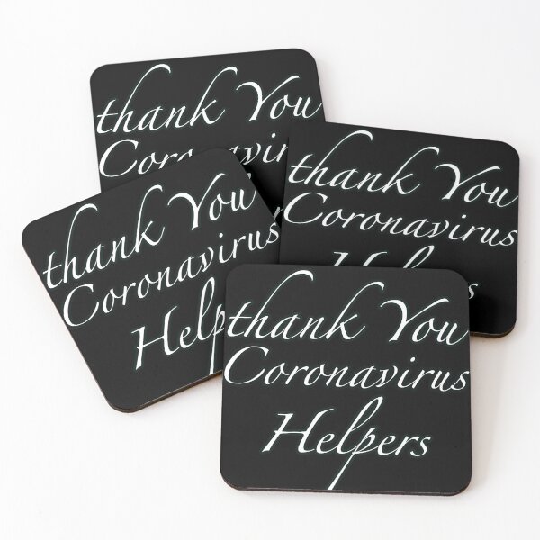 Item preview, THANK YOU CORONAVIRUS HELPERS designed and sold by NEW-YORK-STYLE.