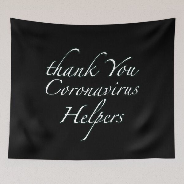 Item preview, THANK YOU CORONAVIRUS HELPERS designed and sold by NEW-YORK-STYLE.
