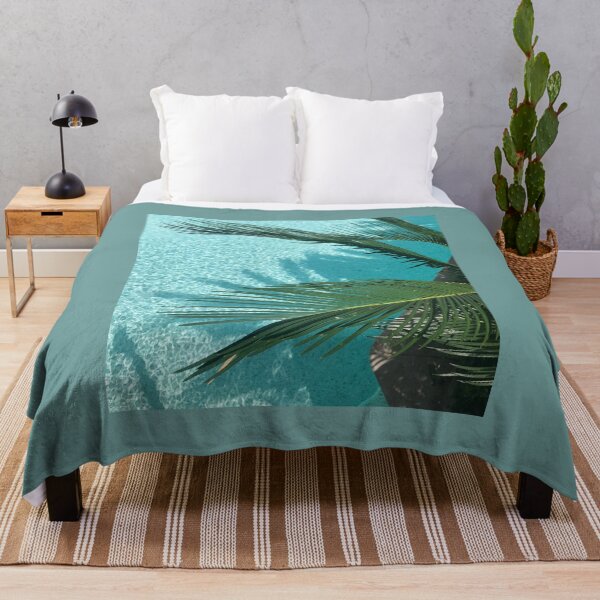 Item preview, Sunny Summer Pool Aesthetic Wallpaper designed and sold by Levated.