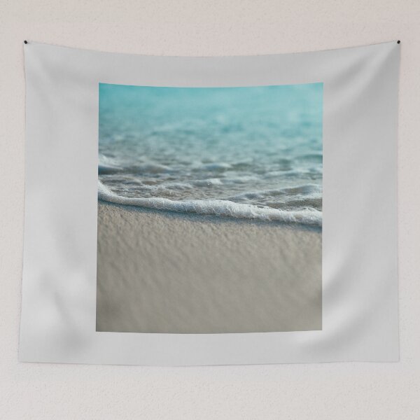 Item preview, Sunny Summer Beach Aesthetic Wallpaper designed and sold by Levated.