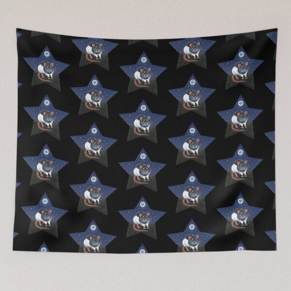 Item preview, Grey Hooded Rat Star designed and sold by WolfySilver.