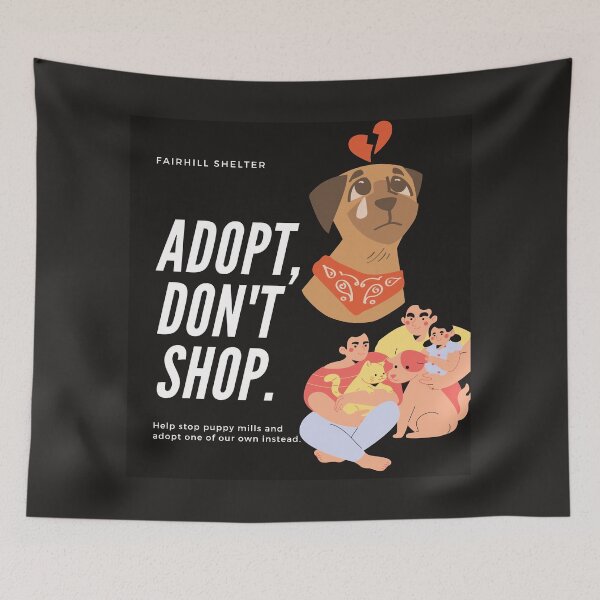 Item preview, Adopt,don't Shop. designed and sold by Jaadueekala.