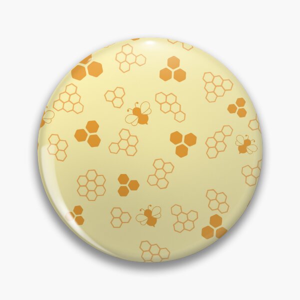 Item preview,  Bee pattern with honeycombs designed and sold by PoppyPattern.
