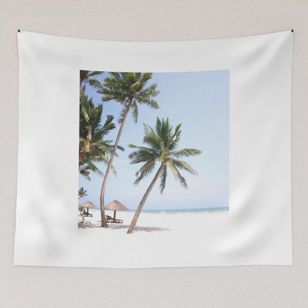Item preview, Sunny Summer Beach Aesthetic Wallpaper designed and sold by Levated.