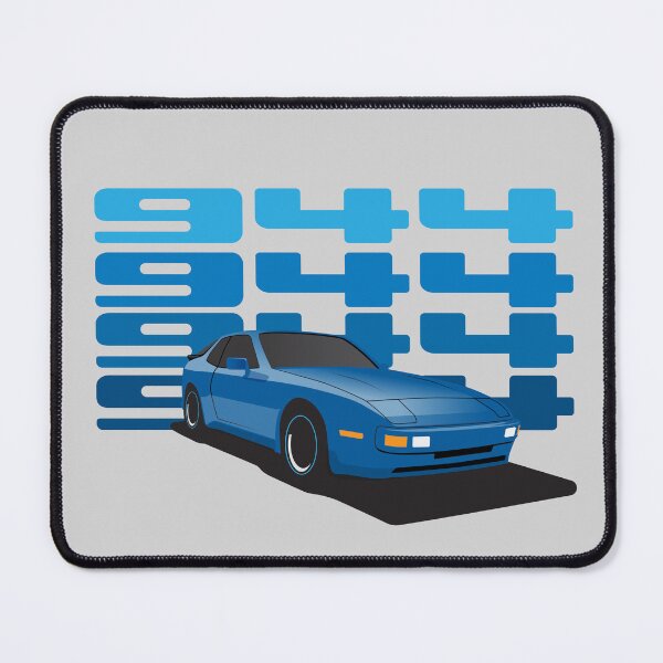 Item preview, 1986 Porsche 944 blue illustration designed and sold by blackdogshop.