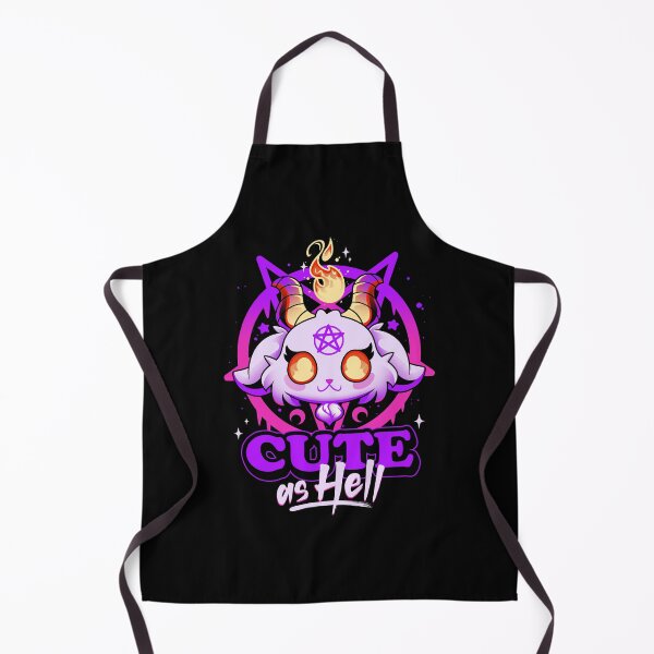 Item preview, Cute as Hell - Pink Evil Demon Goat designed and sold by Snouleaf.