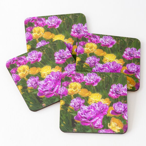 Item preview, Double Tulips Bright designed and sold by Owed To Nature.