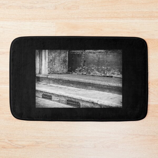 Item preview, Black & White photo of a old stairs in Rome, Italy | Street & Travel Photography designed and sold by Diana van Neck.