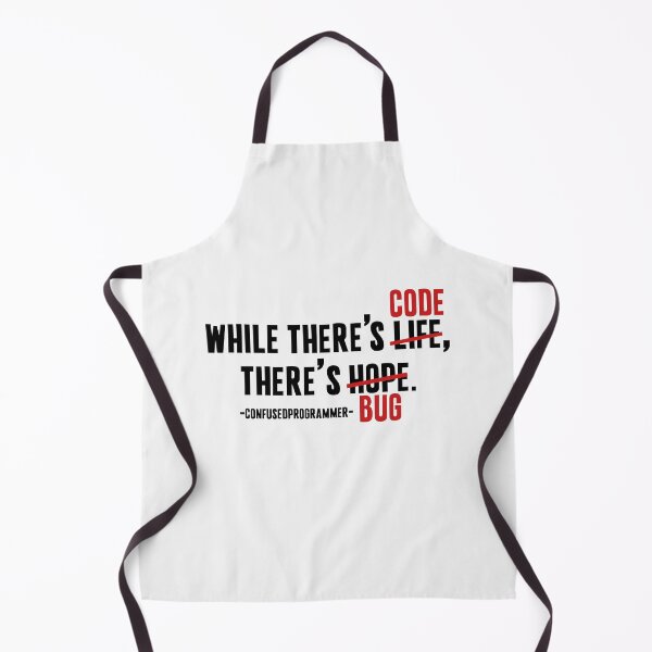 Item preview, code debugging humor while there's code there's bug developer gift designed and sold by Majesticoo.