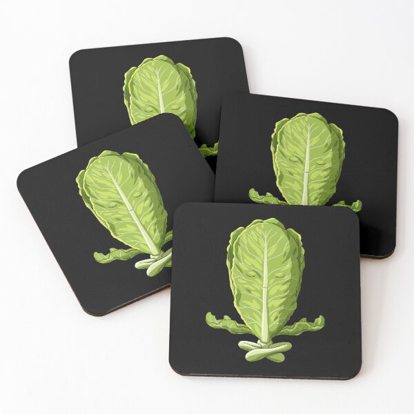Item preview, Funny Salad Meditating Lettuce Romaine designed and sold by UpYourSelf.