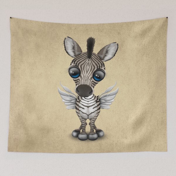 Item preview, Cute Baby Winged Zebra Pegasus designed and sold by JeffBartels.