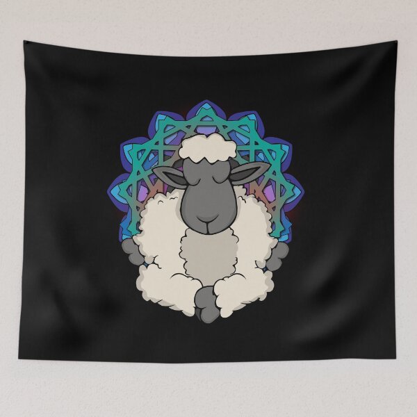 Item preview, Sheep Lover Meditating Gift Women Yoga Meditation Sheep designed and sold by DSWShirts.
