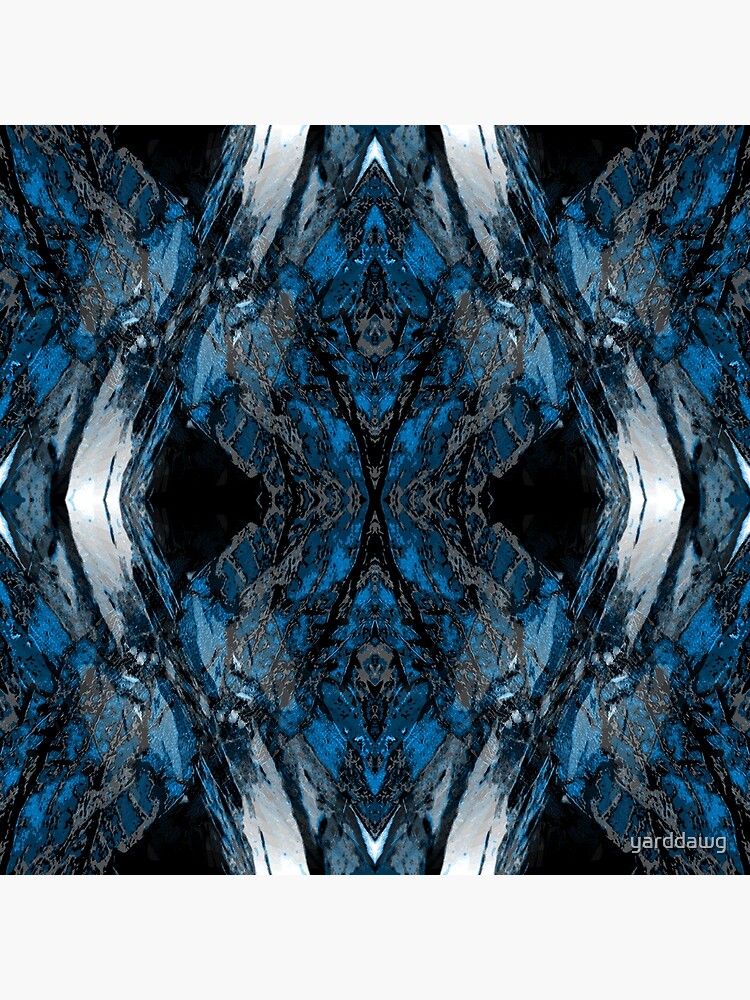 "Sapphire Blue Abstract" Art Print for Sale by yarddawg Redbubble