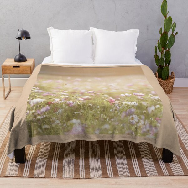 Item preview, Sunny Summer Pink Flower Aesthetic Wallpaper designed and sold by Levated.