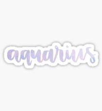 Aquarius Sticker