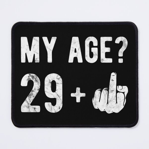 Item preview, My Age Finger 29 Birthday Gift Idea designed and sold by haselshirt.