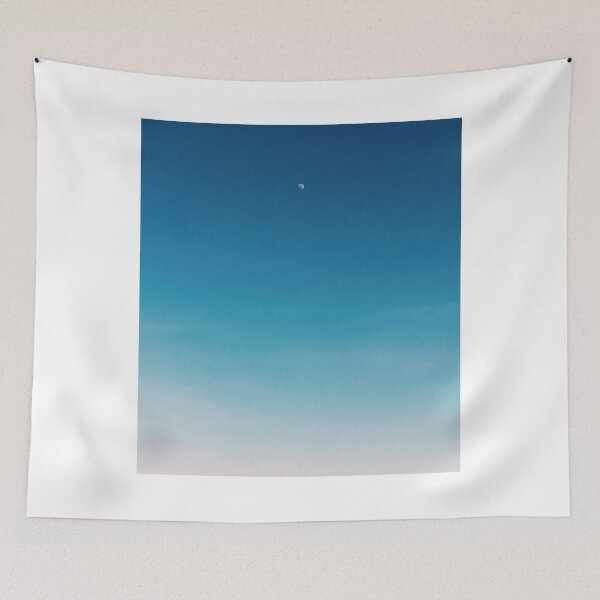 Item preview, Summer Blue Sky Aesthetic Wallpaper designed and sold by Levated.