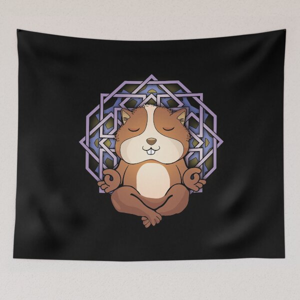 Item preview, Guinea Pig Meditating Gift Women Meditation Relaxation Yoga designed and sold by DSWShirts.