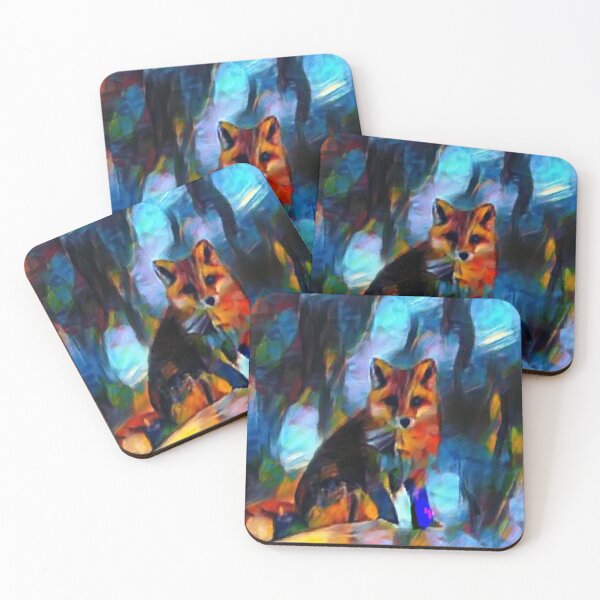 Item preview, fox painting designed and sold by dineshshop1.