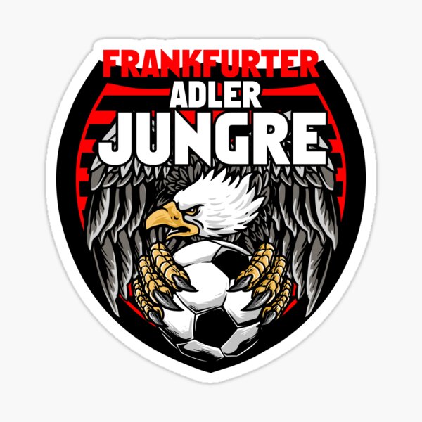 Aufkleber Logo 30 cm schwarz - Eintracht Frankfurt Stores