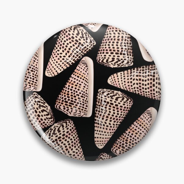 Item preview, Cone Shells oh Black2 designed and sold by JennieJoyce.