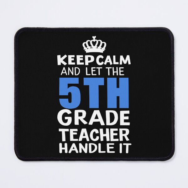 Item preview, Keep Calm 5th Grade Teacher - Teacher's Day Gift designed and sold by haselshirt.