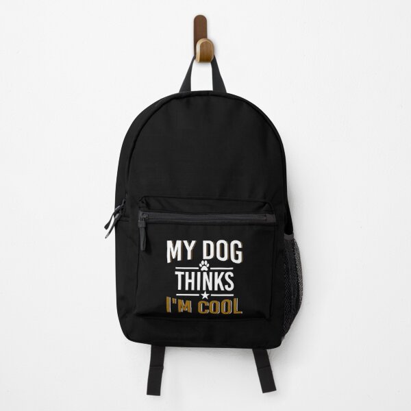 Artikelvorschau, Dog Lover Shirt My Dog Thinks I'm Cool Gift Tee entworfen und verkauft von haselshirt.