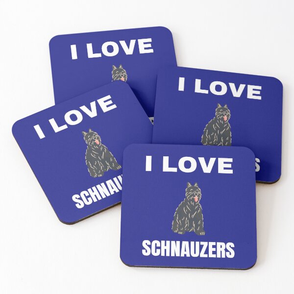 Item preview, me encantan los schnauzers designed and sold by fev-rocks.
