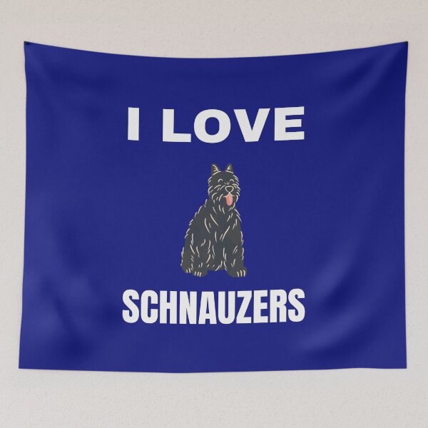 Item preview, me encantan los schnauzers designed and sold by fev-rocks.