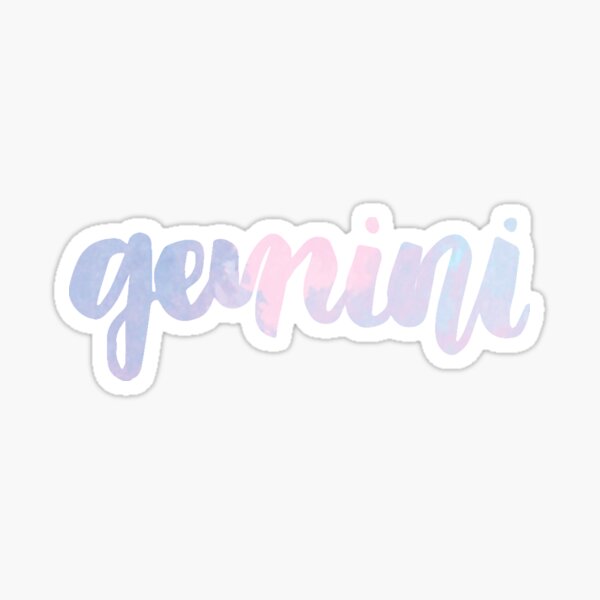 Gemini Sticker