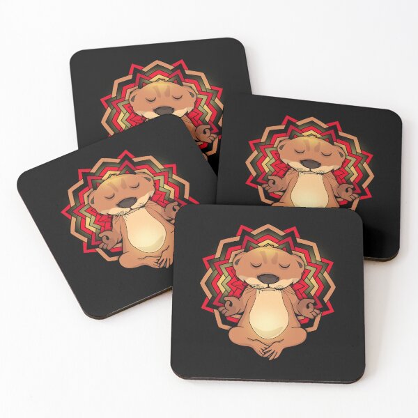Item preview, Otter Lover Yoga Gift Women Relaxing Meditation Otter designed and sold by DSWShirts.