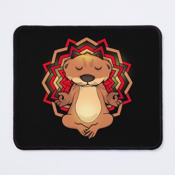 Item preview, Otter Lover Yoga Gift Women Relaxing Meditation Otter designed and sold by DSWShirts.