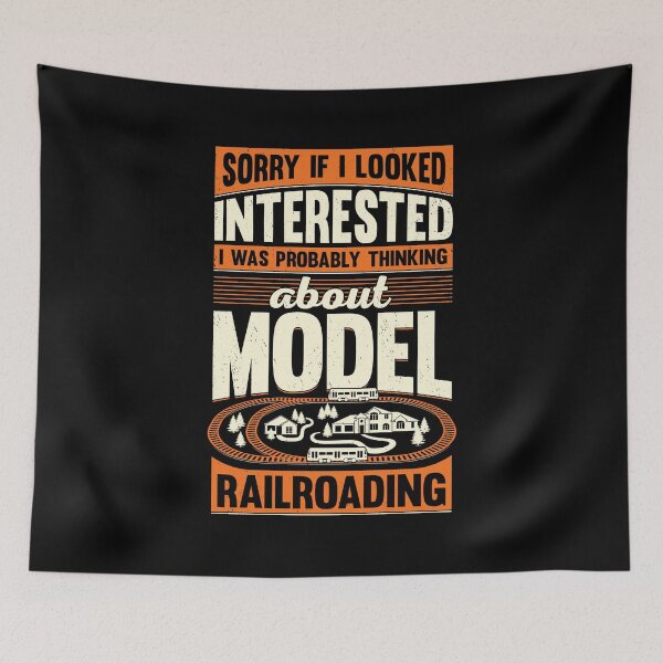 Item preview, Funny Model Railroading Train Collector Gift designed and sold by Marcid95.