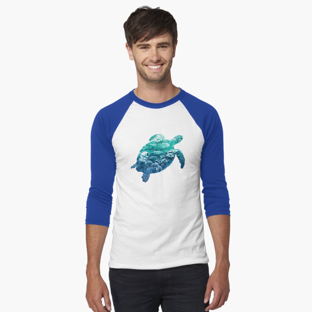 Artikel-Vorschau von Baseballshirt mit 3/4-Arm, designt und verkauft von designbydinny.